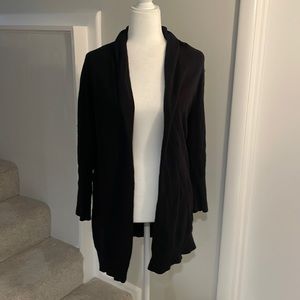 Leith Women’s Long Black Cardigan (Size Small)